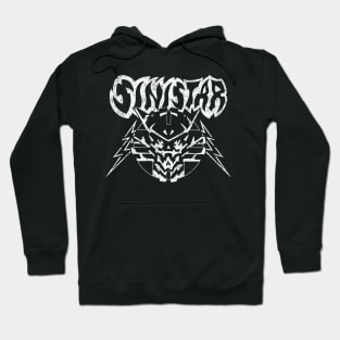 Sinistar White Vintage Hoodie